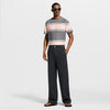 LOUIS VUITTON Gestreiftes kurzärmliges T-Shirt 1AK7IK / Herren Rundhals T-Shirt 158544386 [P]