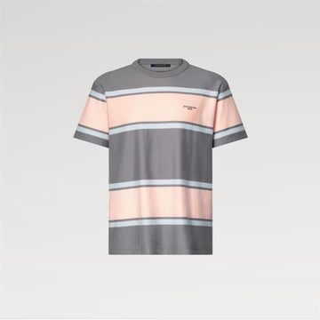Louis Vuitton Striped Short Sleeve T-Shirt 1AK7IK 158544386 [P]