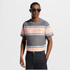 LOUIS VUITTON Gestreiftes kurzärmliges T-Shirt 1AK7IK / Herren Rundhals T-Shirt 158544386 [P]