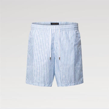 LOUIS VUITTON Monogram gestreifte Schwimmshorts 1AK7DM / Herren Shorts 158544590 [P]
