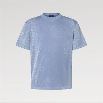 Louis Vuitton Monogram Printed Short Sleeve Crewneck T-Shirt 1AKOAV 158544646 [P]