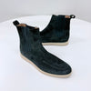 Loro Piana Suede Chelsea Boots Green 158545927 [P]
