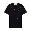 Comme Des Garcons Multi Heart T-Shirt 158546546 [P]