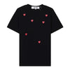 Comme Des Garcons Multi Heart T-Shirt 158546546 [P]