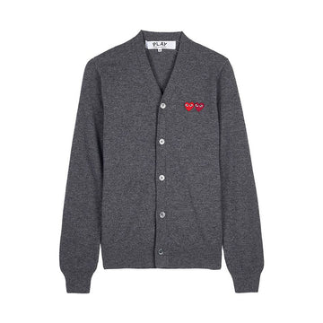 Comme Des Garcons Double Heart Cardigan 158546550 [P]