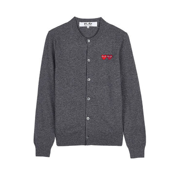 Comme Des Garcons Double Heart Cardigan 158546559 [P]