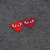 COMME DES GARCONS ダブルハートカーディガン 158546559 [P]