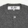 COMME DES GARCONS ゴールドハートパッチカーディガン 158546569 [P]