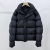 BALENCIAGA 白ロゴプリントパディングジャケット ブラック 158546614 [P]