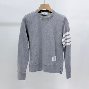 Thom Browne Diagonal Arm Band Sweatshirt Gray 158548161 [P]