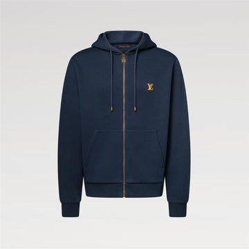 LOUIS VUITTON Reißverschluss-Hoodie mit Signature 1AK7KC / Herren Baumwolljacke 158549735 [P]