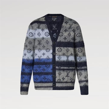 Louis Vuitton Monogram Mohair Cardigan / Men's V-Neck Cardigan 158549736 [P]