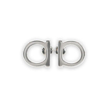 SALVATORE FERRAGAMO Ferragamo Damen Gancini Palladium Ohrringe (Silber) 760119 696430 95393973 [P]