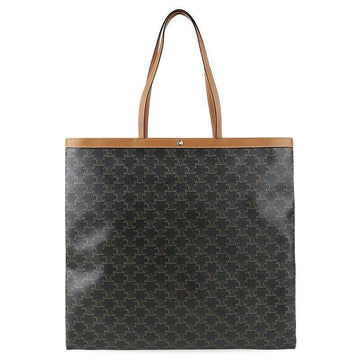 Celine Large Flat Shopper Trionf Canvas Tote Bag 154520029 [P]