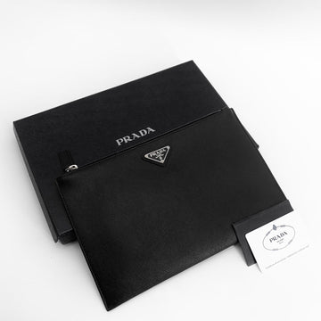 Prada Saffiano Clutch with Triangle Logo 2NG005 158567571 [P]