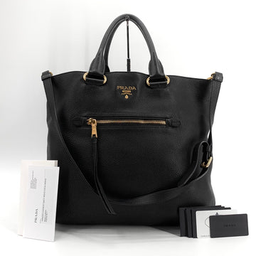 Prada Vitello Daino Tote Bag and Shoulder Bag BN2754 158567984 [P]