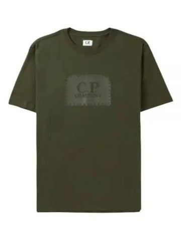 CP COMPANY 301ジャージラベルスタイルロゴTシャツ 133021119 [P]