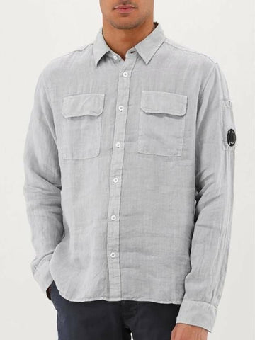 CP Company Linen Pocket Shirt 133021759 [P]
