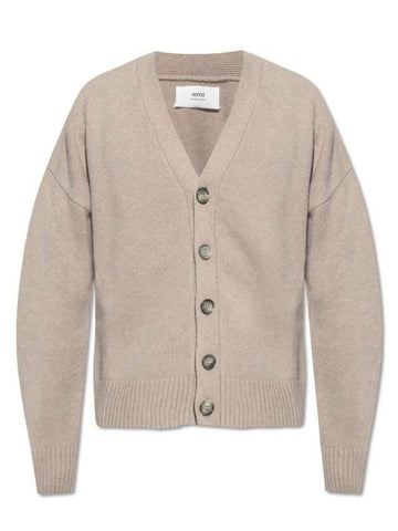 AMI Wool Cashmere Cardigan 133032705 [P]