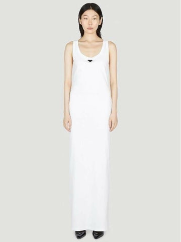 PRADA Dreieckslogo Maxikleid 133039119 [P]