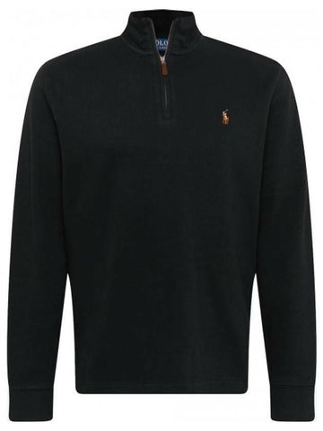 POLO RALPH LAUREN ESTATE リブ ハーフジッパー プルオーバー ポニー ロゴ 刺繍 ハーフジップ 710671929001 133039389 [P]