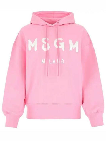 MSGM Brushed Logo Hoodie 133039893 [P]