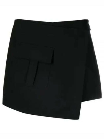 MSGM Front Pocket Skirt 133040147 [P]