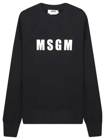 MSGM Logo Printed Sweatshirt 133040242 [P]