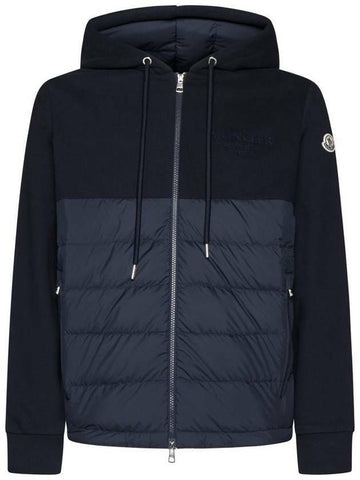 Moncler Logo Cotton Zip-up Cardigan 133041768 [P]