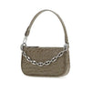 BY FAR Mini Reichel Kroko Schultertasche GRIGIO 21PFMIRAMUDCCESMA 29264839 [P]