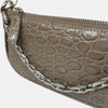 BY FAR Mini Reichel Kroko Schultertasche GRIGIO 21PFMIRAMUDCCESMA 29264839 [P]