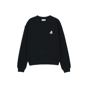 Maison Kitsune Women Speedy Fox Patch Comfort Sweatshirt Black MW00309KM0307-P199 118596120 [P]