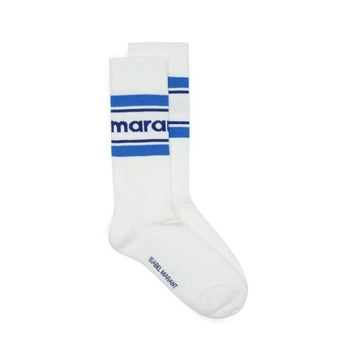 Isabel Marant Jacquard Logo Socks 23PCT003JFA-A1C36A-30BU 50259228 [P]