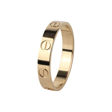 Cartier Small Love Ring in Yellow Gold 55 Size (25-Year Department Store Warranty) 37488 158569500 [P]