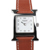 HERMES HH1.210 Hアワー シルバートーン スモール レディースウォッチ 37503 158569539 [P]