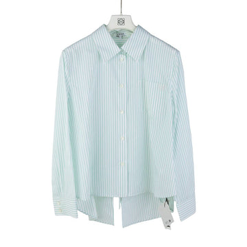 Loewe Back Slit Stripe Shirt Size 38 37499K-1 158571202 [P]