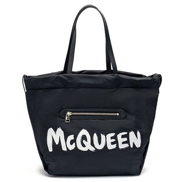 ALEXANDER MCQUEEN グラフィティロゴショッパーバッグ 52244786 [P]