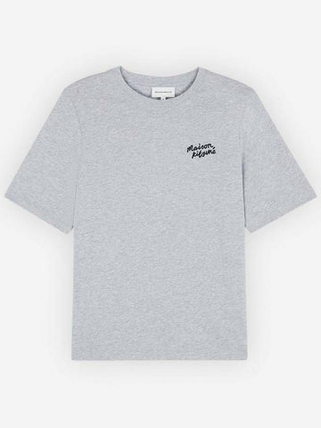 MAISON KITSUNE HANDWRITING Komfort T-Shirt 133042730 [P]