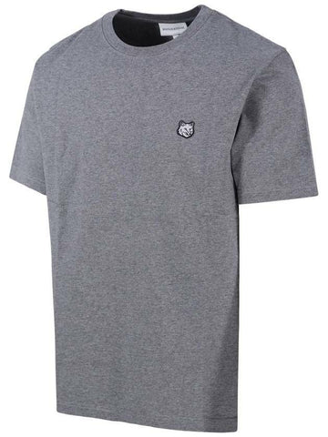 MAISON KITSUNE Tonal Fox Head Patch Komfort T-Shirt 133042803 [P]