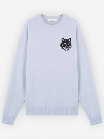 MAISON KITSUNE Fox Head Intarsia Comfort Jacket 133043069 [P]