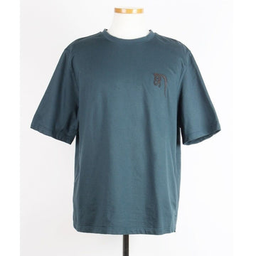 Hermes Horse Leather Patch T-Shirt Turquoise L(100) 158571290 [P]