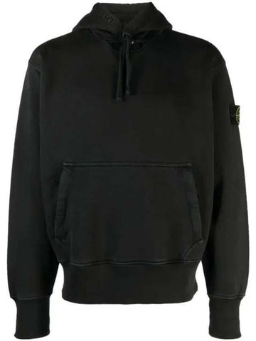 STONE ISLAND 66455 ヘビーテクスチャードフリースフードスウェットシャツオーバーサイズフィット791566455V0129 133071999 [P]