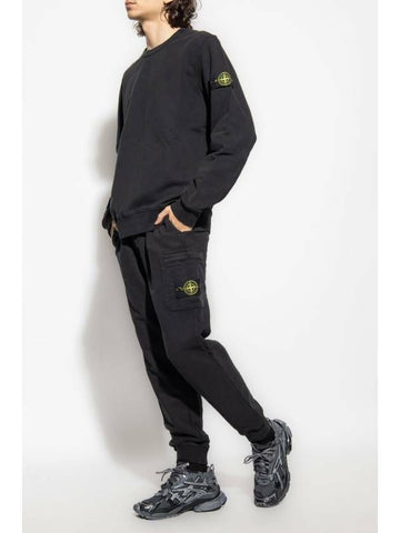 STONE ISLAND Cargo Sweatpants Regular Fit Jogger Pants 791562620 V0029 133072151 [P]