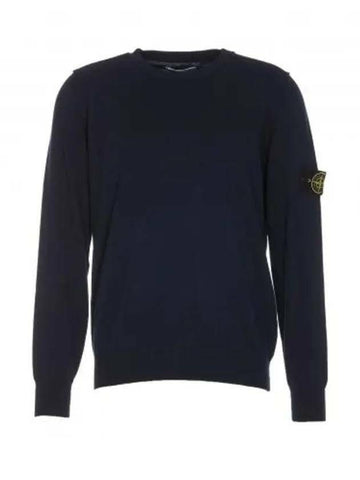STONE ISLAND ソフトオーガニックコットンクルーネックニットレギュラーフィット8015540B2 A0020 133075446 [P]