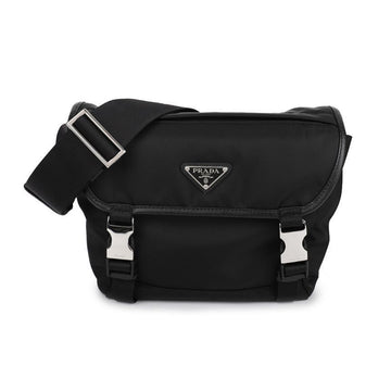 Prada Re-Nylon Saffiano Leather Shoulder Bag 142600044 [P]