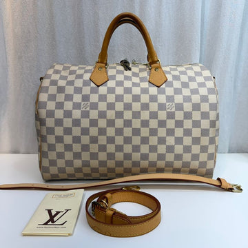 Louis Vuitton Damier Azur Bandoulière Speedy 35 Shoulder Bag 158572503 [P]