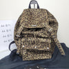 SAINT LAURENT Noe Rucksack in khaki Leoparden-Jacquard 495539 158572963 [P]