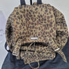SAINT LAURENT Noe Rucksack in khaki Leoparden-Jacquard 495539 158572963 [P]