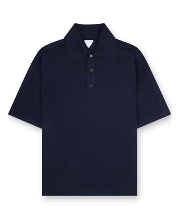 Bottega Veneta Technical Wool Polo Short Sleeve Shirt 151054489 [P]