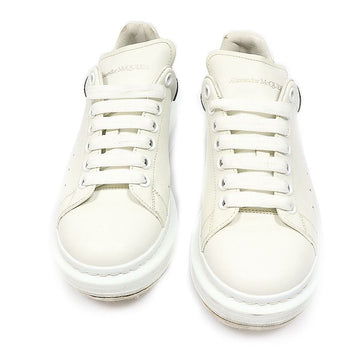 ALEXANDER MCQUEEN Weiß schwarz Kalbsleder Oversole Herren Sneaker 39.5 158573053 [P]